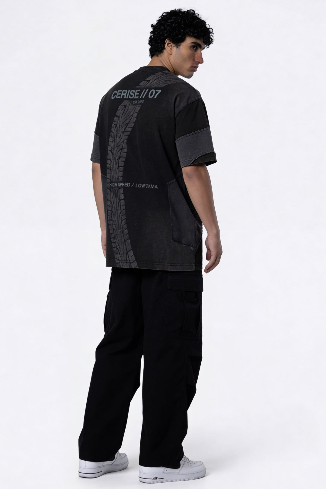 Cerise Mono Armour Tee