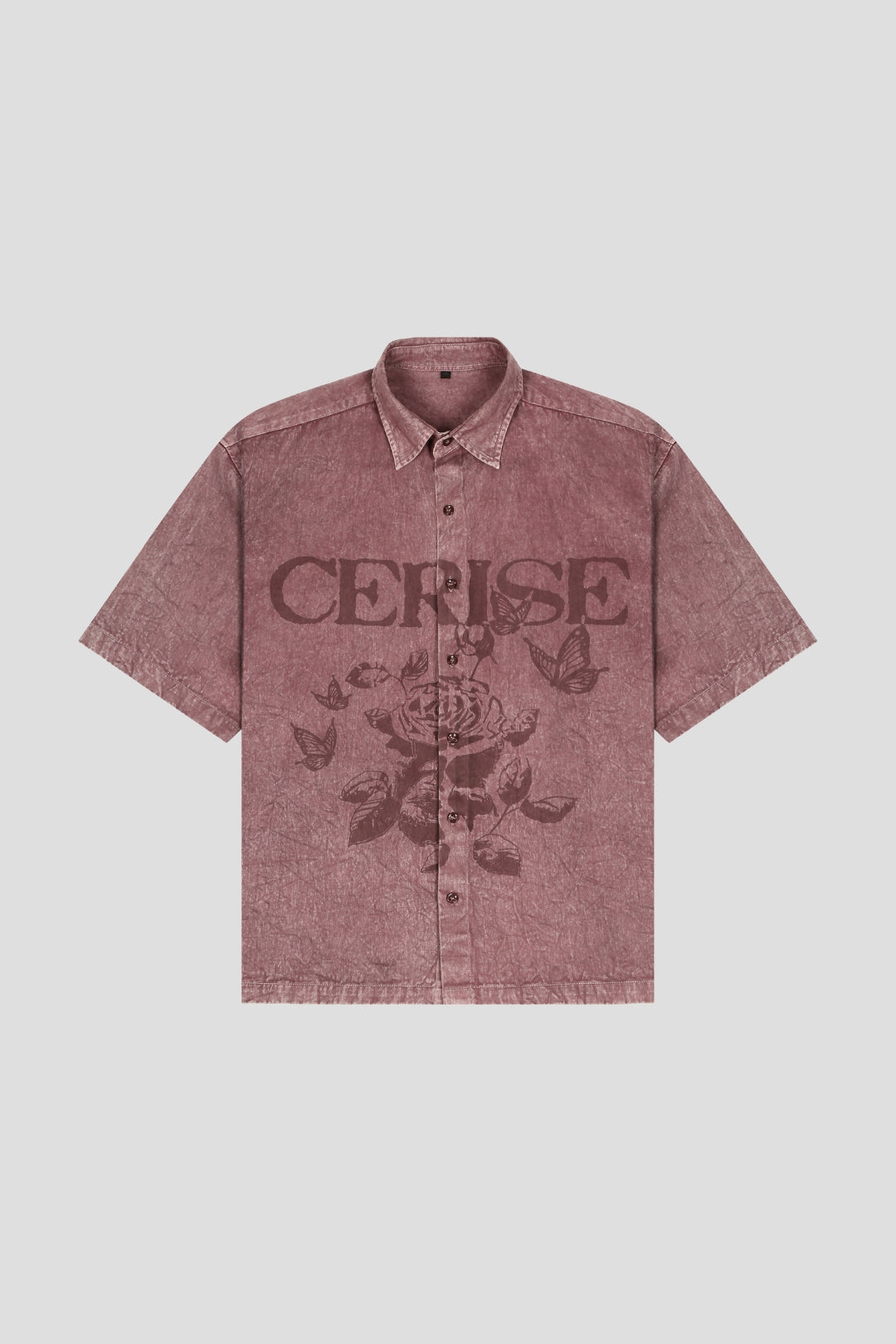 CERISE ROSE MARK SHIRT