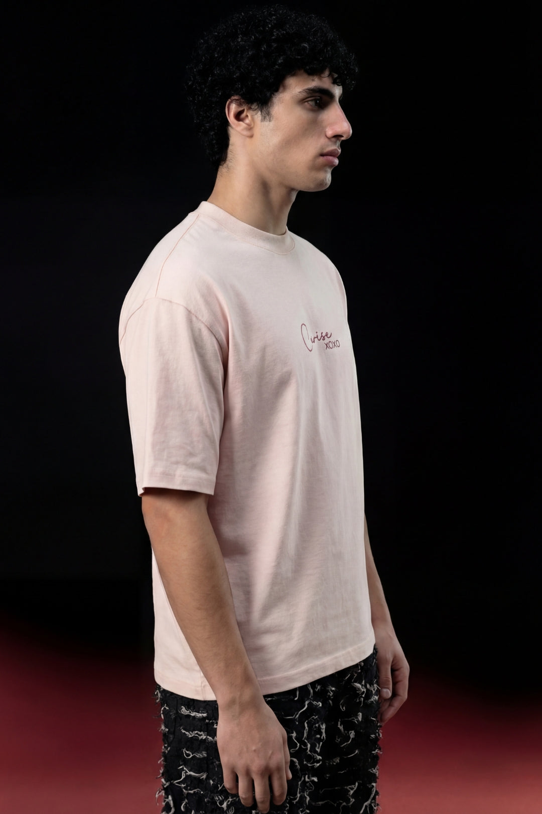 CERISE DECK OF HEARTS TEE