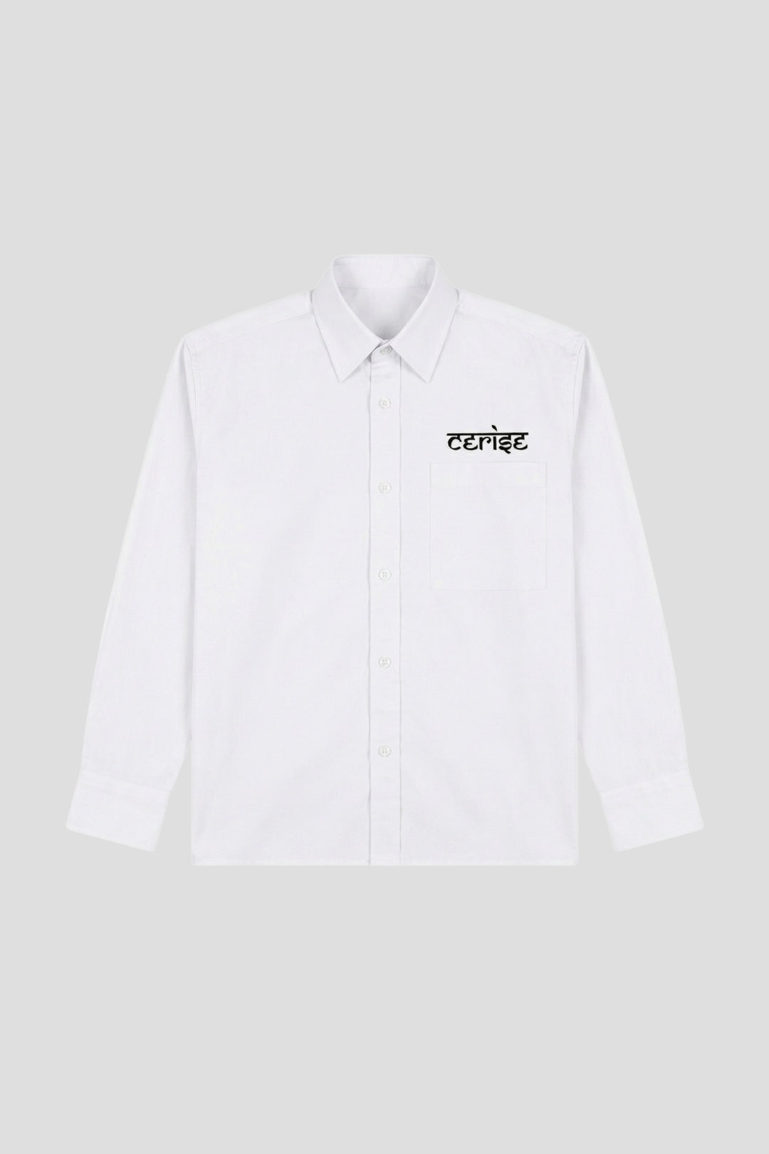 CERISE SIGNATURE SHIRT - WHITE