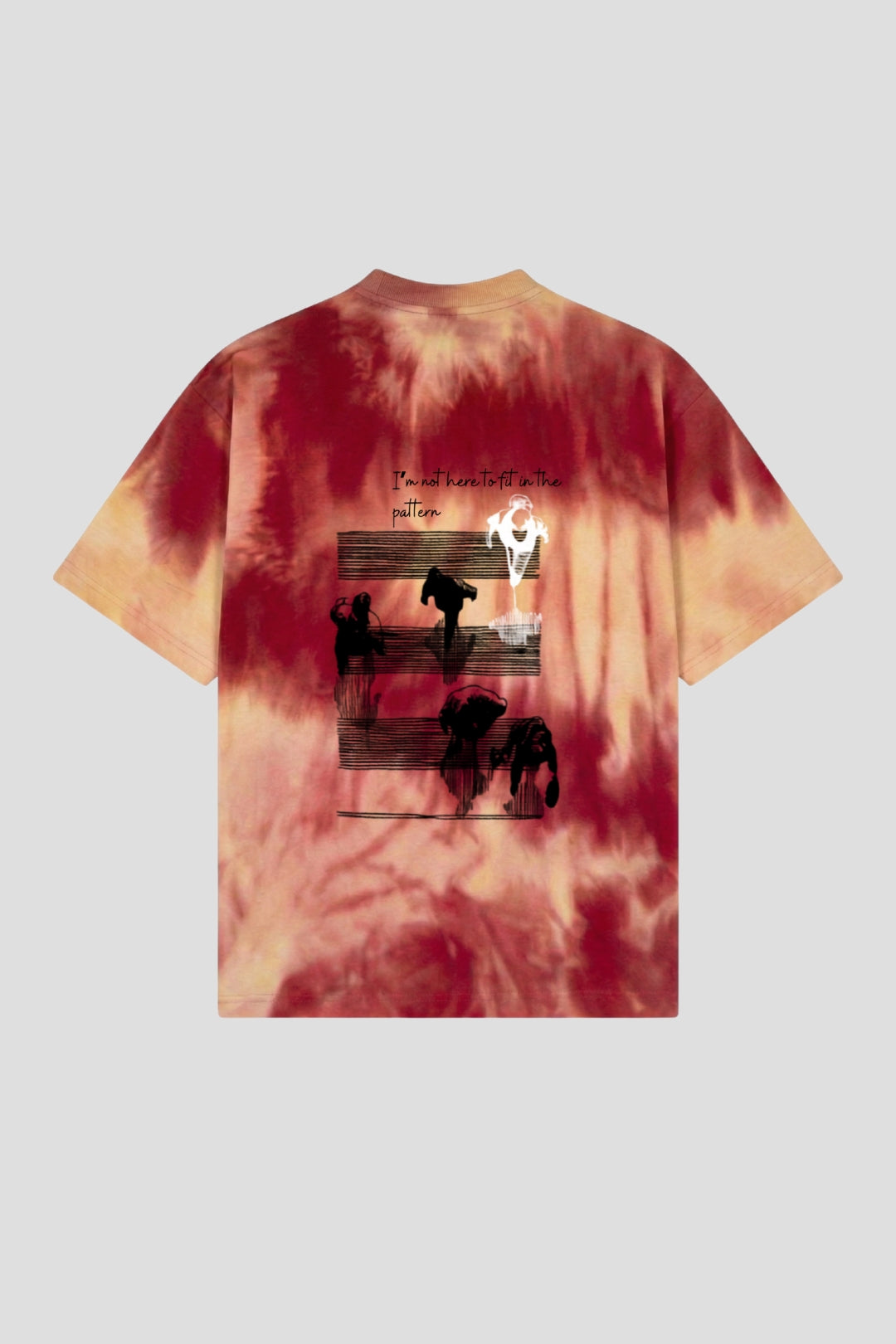 CERISE ANOMALLY TEE