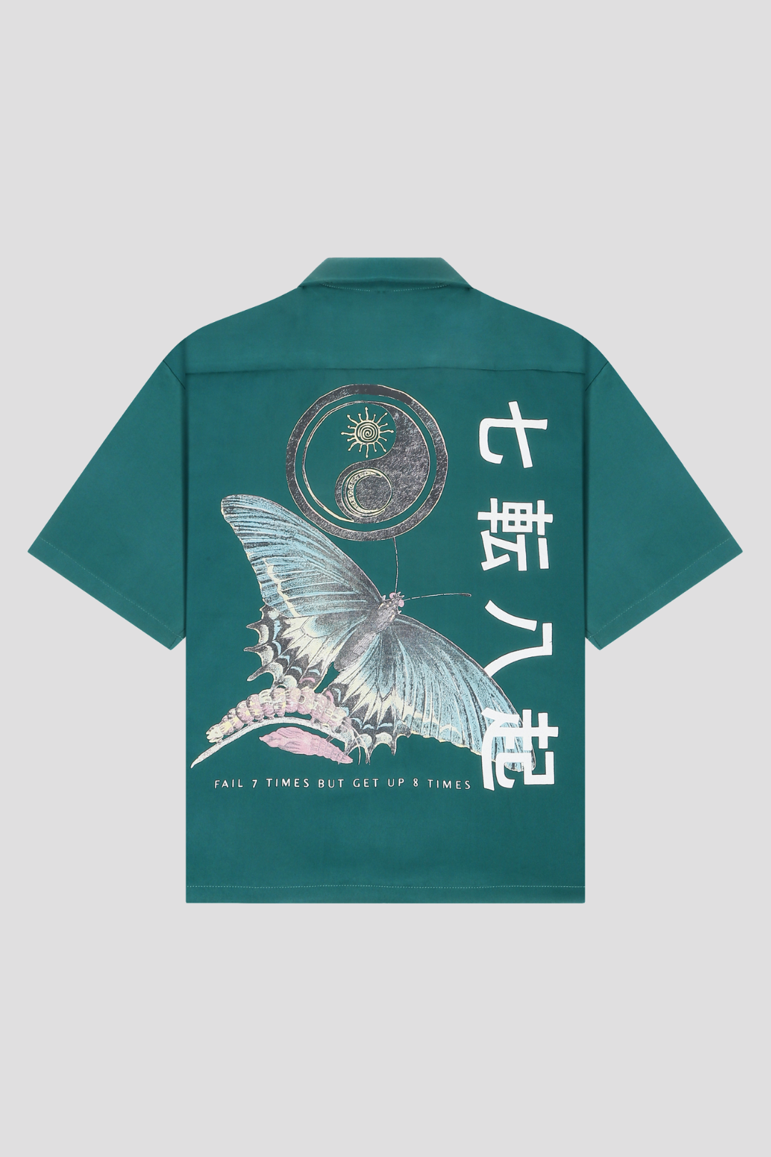 BUTTERFLY BLOSSOM SHIRT ( GREEN )
