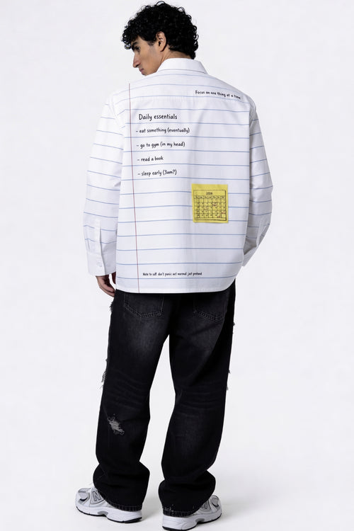 CERISE TO DO LIST SHIRT