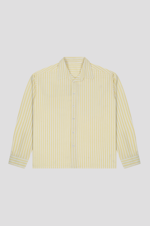 STRIPE PLAIN CERISE SHIRT