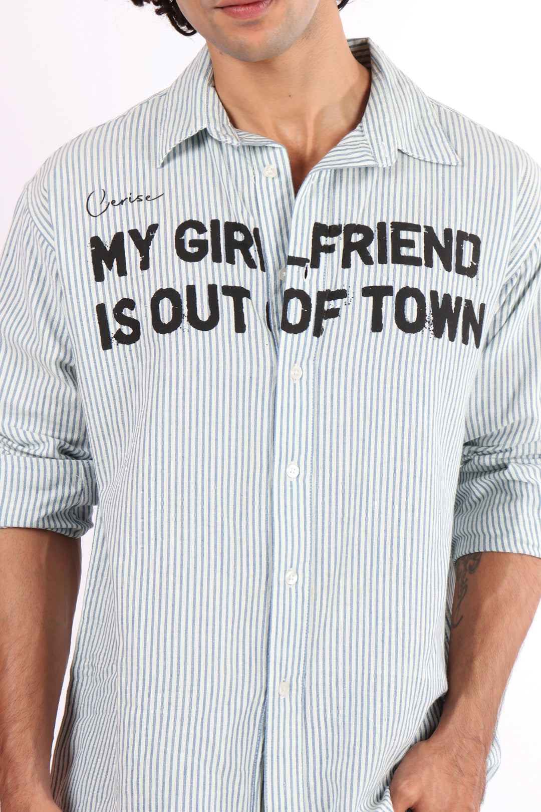 MY GIRLFRIEND IS OUT OF TOWN SHIRT
