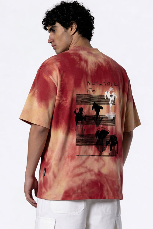 CERISE ANOMALLY TEE