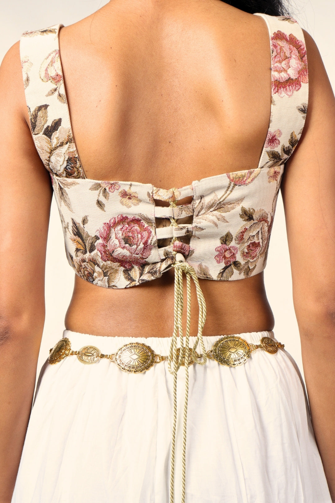 Ethereal Bloom Corset Top