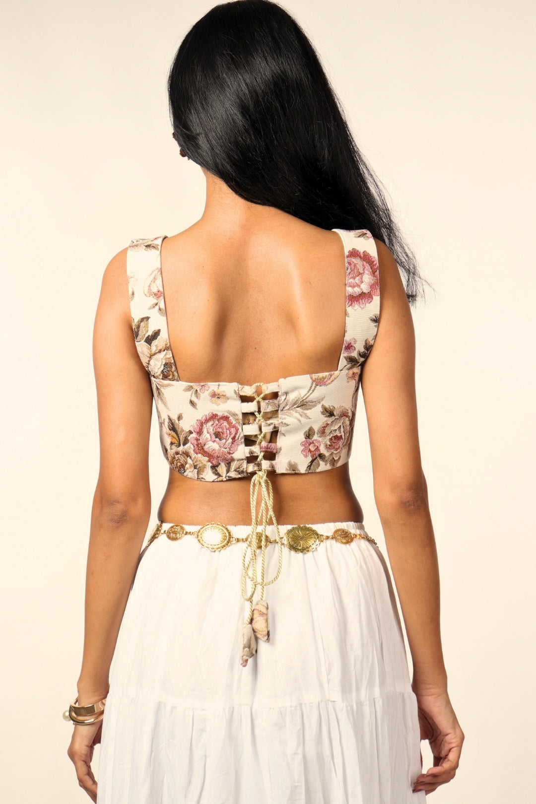 Ethereal Bloom Corset Top