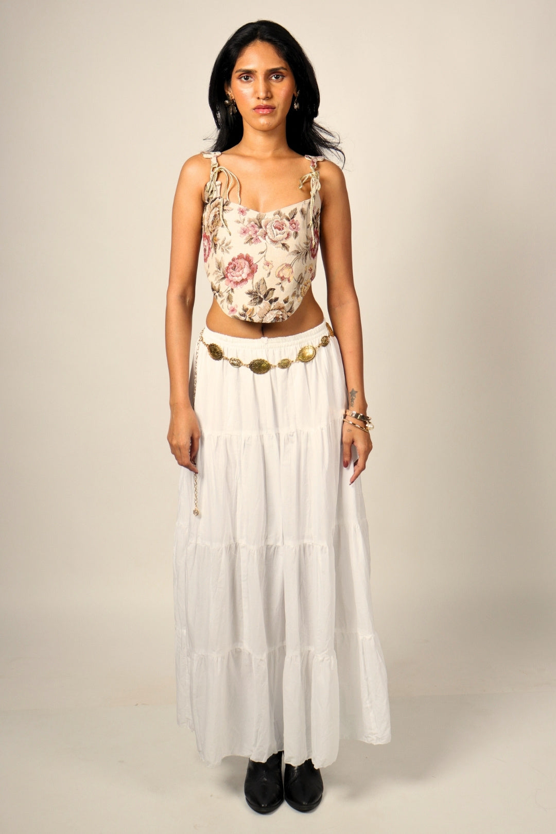 Ethereal Bloom Corset Top