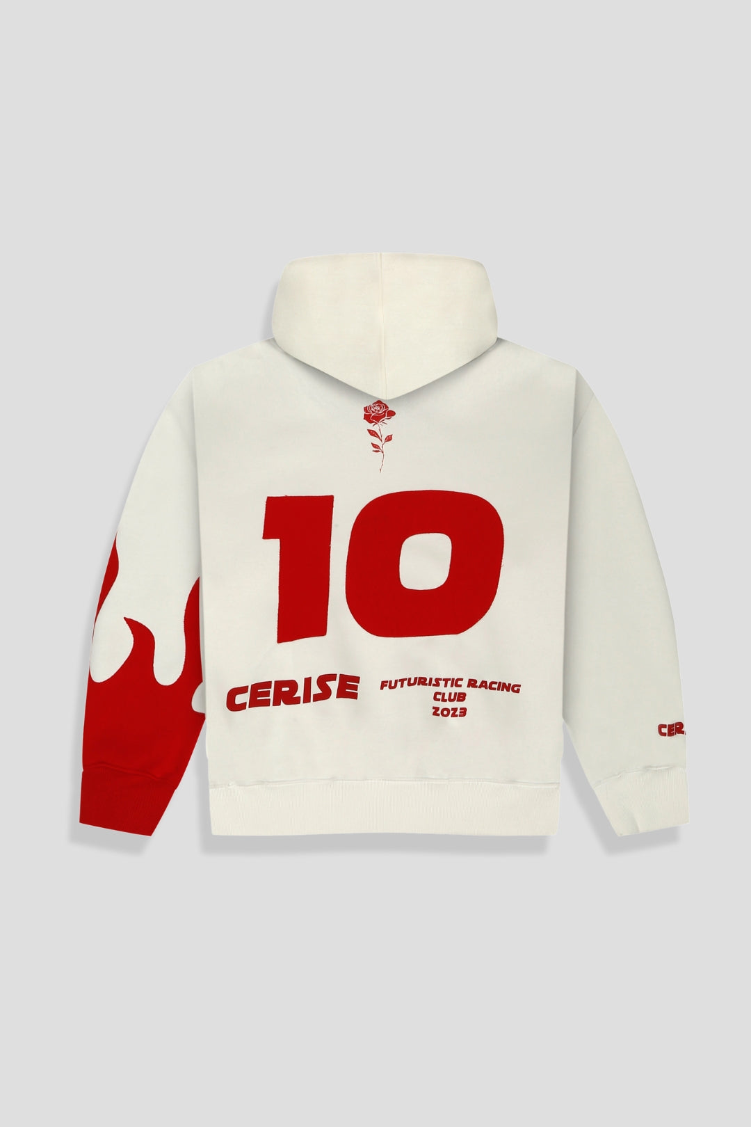 THE NO 10 FLAME RACER HOODIE