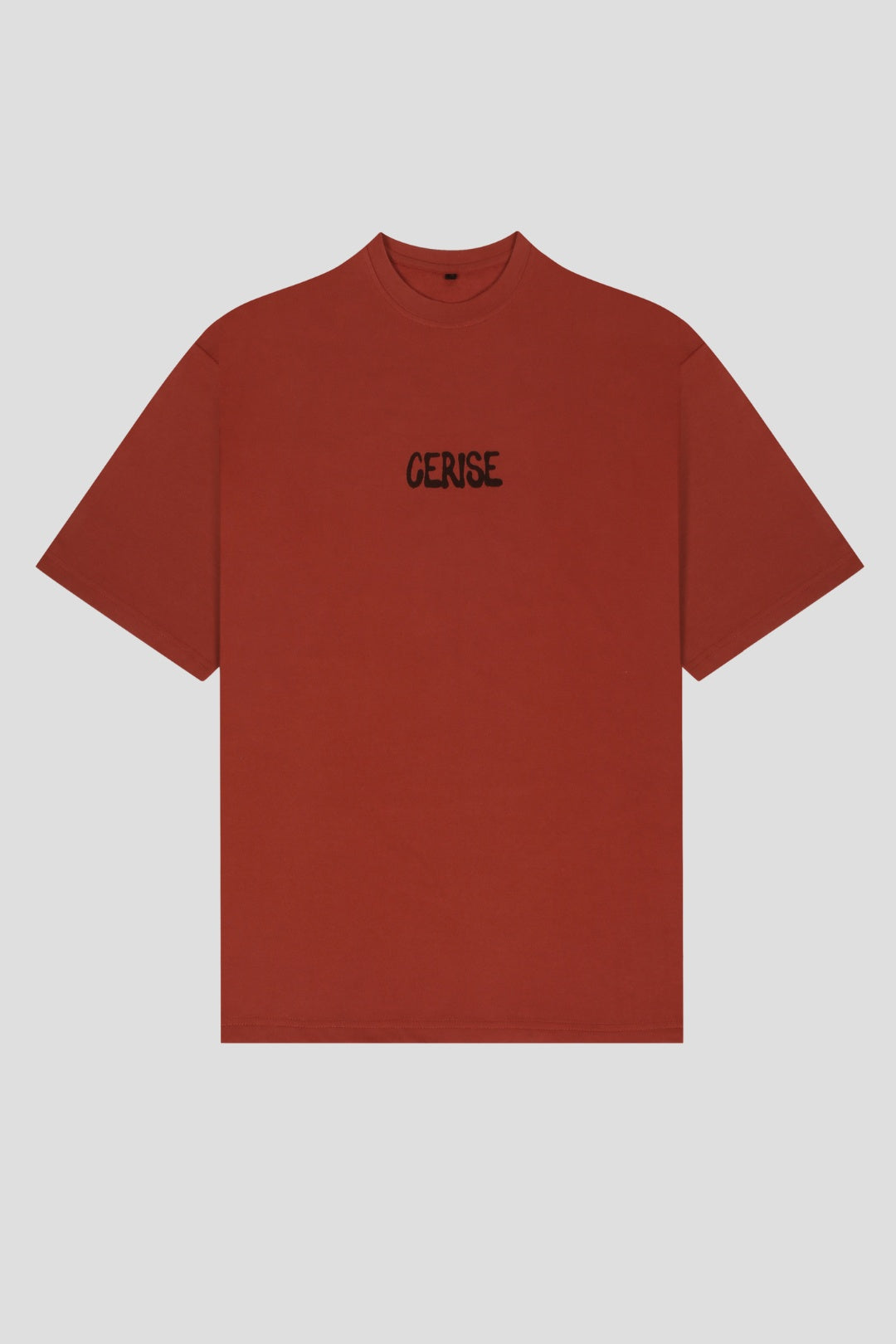 BURNT ORANGE I WAS BLIND OVERSIZED TEE