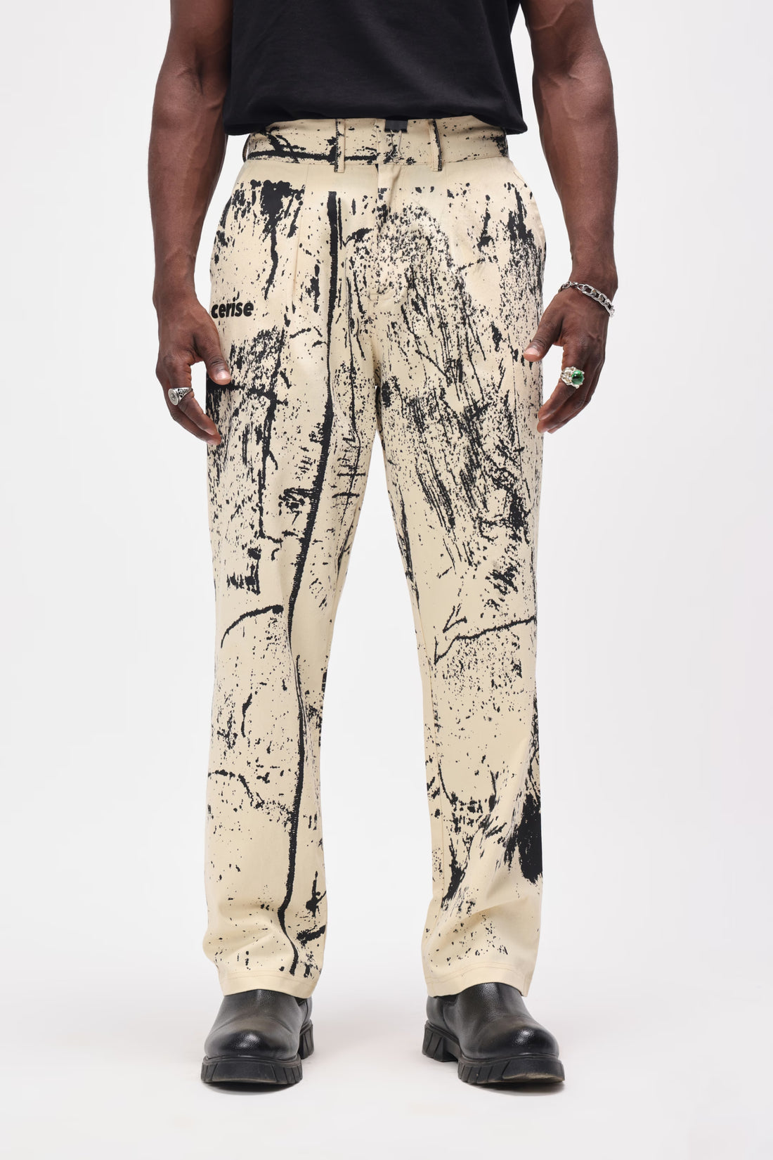 CERISE CARPENTER PANTS